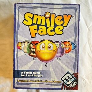 Free if added to a bundle! Smiley Face: a Family Game for 4 to 8 players